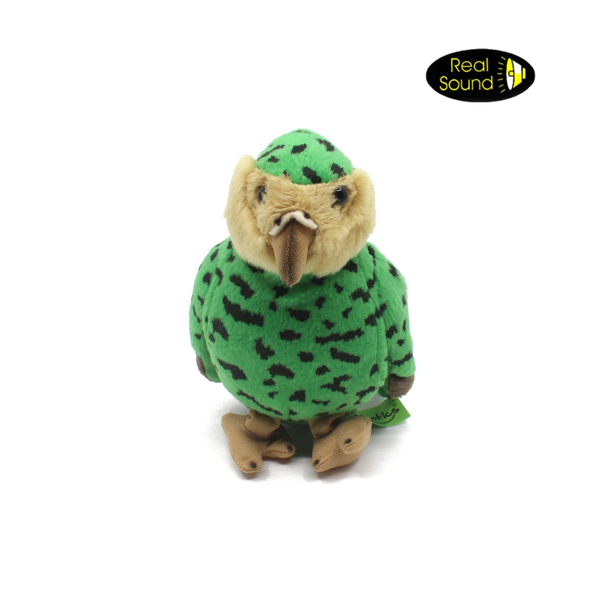 Kākāpō Soft Toy with Sound – Auckland Museum Online Store