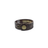 25mm Leather Wristband- Size M/L | by Darin Gordine