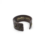 38mm Leather Wristband- Size S/M | by Darin Gordine