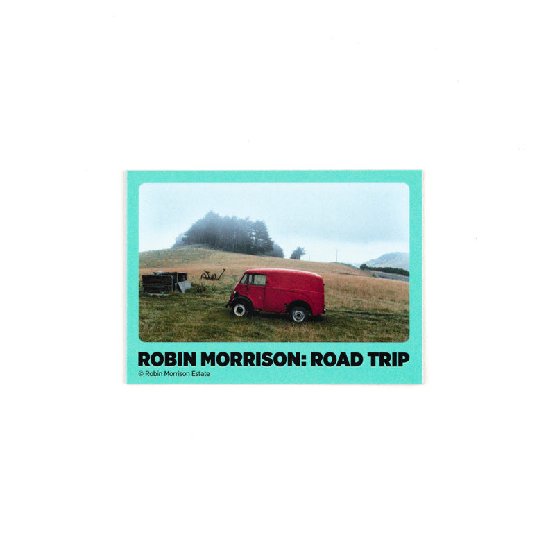 Magnet - Ngaire's Red Van, Mihiwaka - Robin Morrison: Road Trip