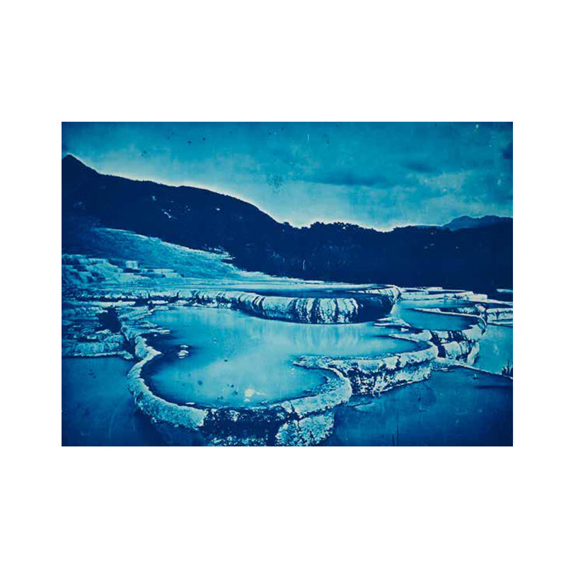 Postcard - Cold Water Baths White Terrace