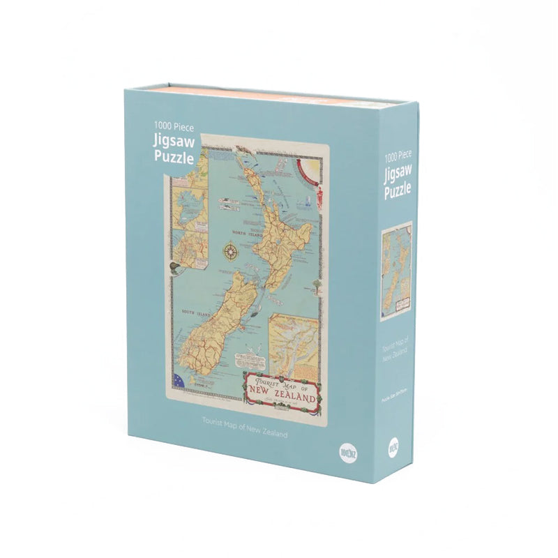 Tourist Map of NZ- 1000 Piece Jigsaw Puzzle