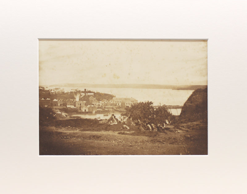 FROM OUR COLLECTION - Photographing Early Auckland /Auckland, 1859 B / Matted Print