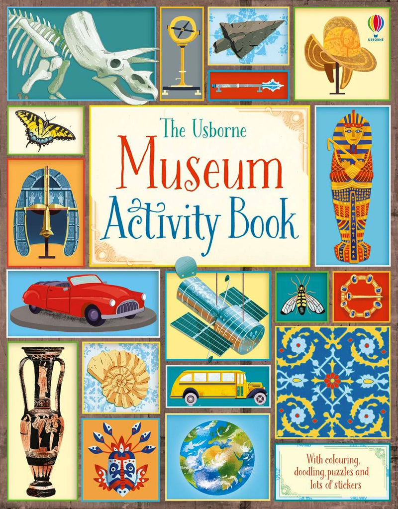 The Usborne Museum Activity Book | By Usborne publication