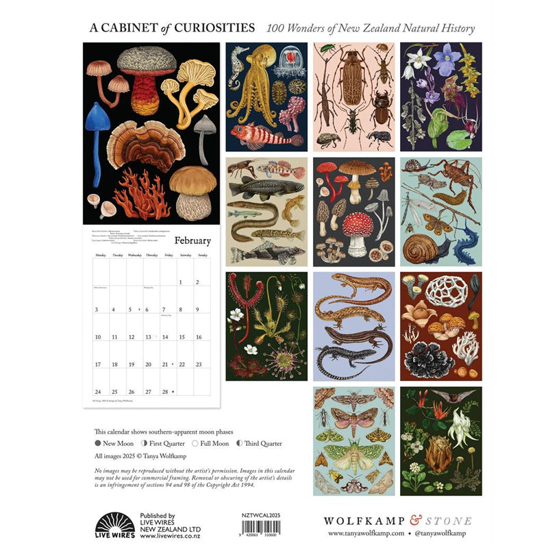 2025 Wall Calendar - Wolfkamp & Stone