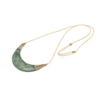 Crescent  Breastplate Pounamu Pendant | by Ric Moor