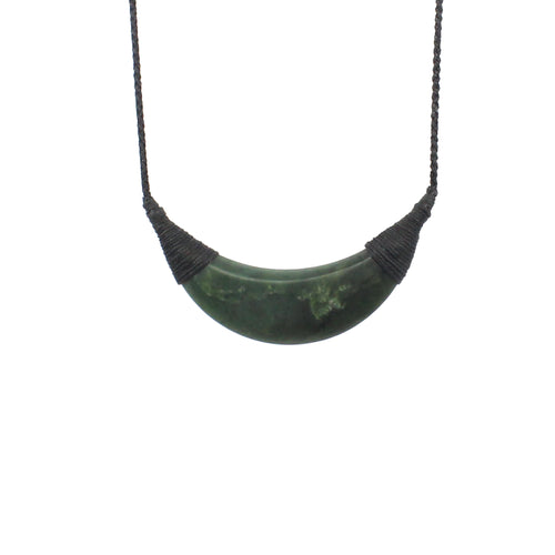 Crescent  Breastplate Pounamu Pendant | by Ric Moor