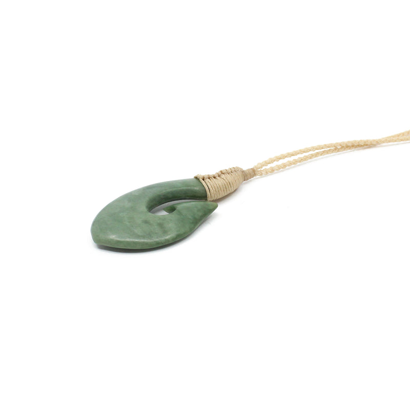 Hei Matau Pounamu Pendant | by Ric Moor