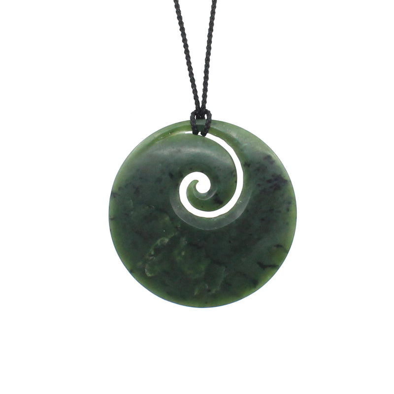 Koru Pounamu Pendant | by Ric Moor