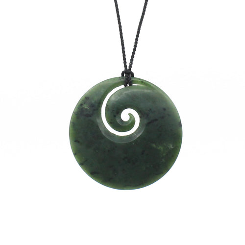 Koru Pounamu Pendant | by Ric Moor