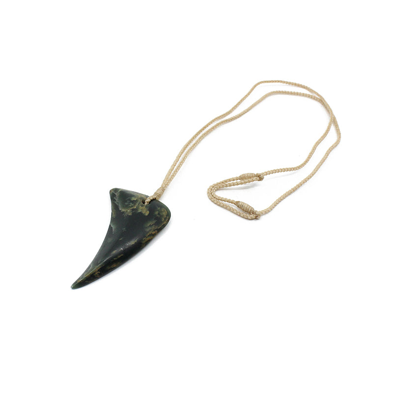 Niho Pounamu Pendant | by Ric Moor