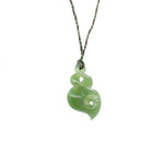 Double Twist with Koru Pounamu Pendant