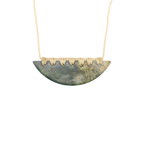 Breastplate Pounamu Pendant | by Moreton Carvers