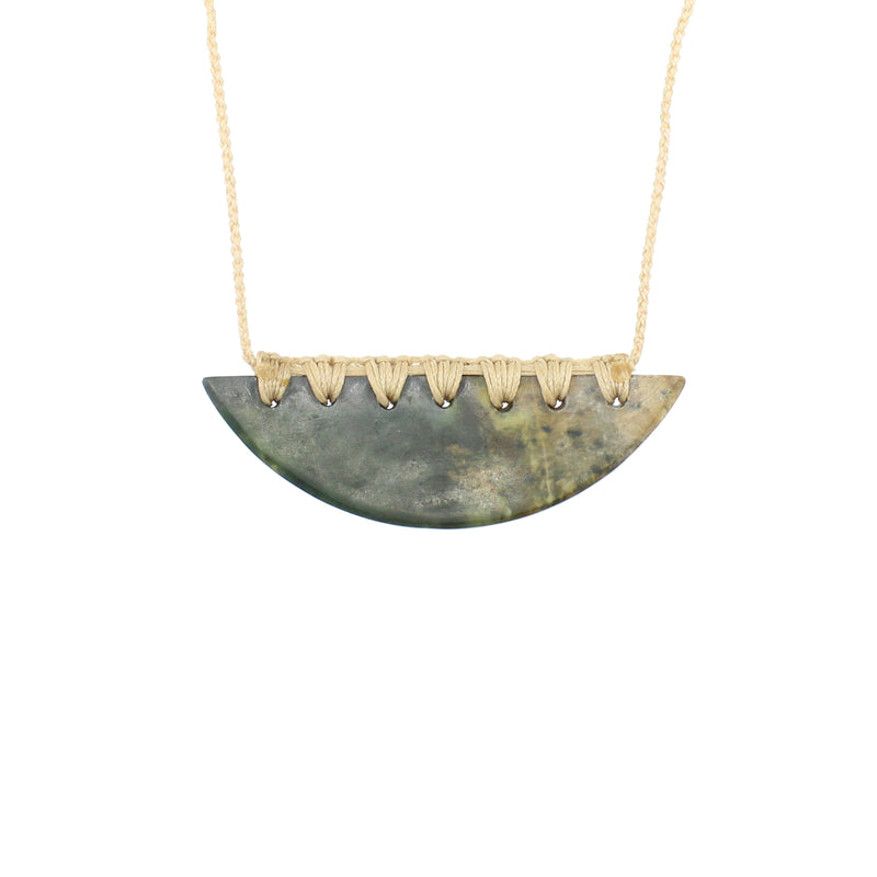 Breastplate Pounamu Pendant | by Moreton Carvers