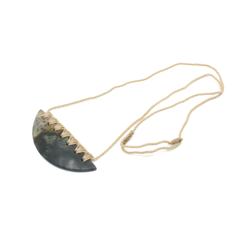 Breastplate Pounamu Pendant | by Moreton Carvers