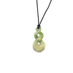 Double Twist Pounamu Pendant