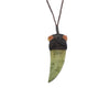 Niho Pounamu Pendant