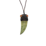 Niho Pounamu Pendant