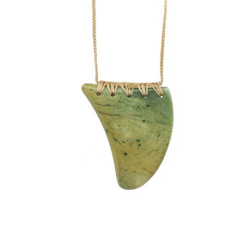 Niho Pounamu Pendant | by Alex Sands