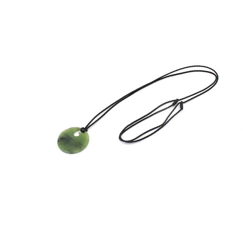 Disc with Koru Pounamu Pendant - Small | by Ric Moor