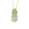 Hei Tiki Pounamu Pendant | by Alex Sands