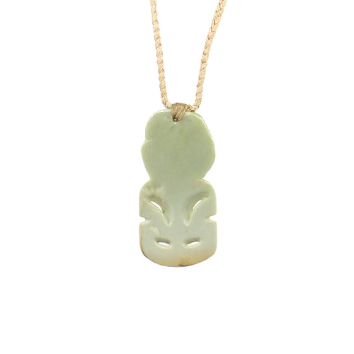 Hei Tiki Pounamu Pendant | by Alex Sands