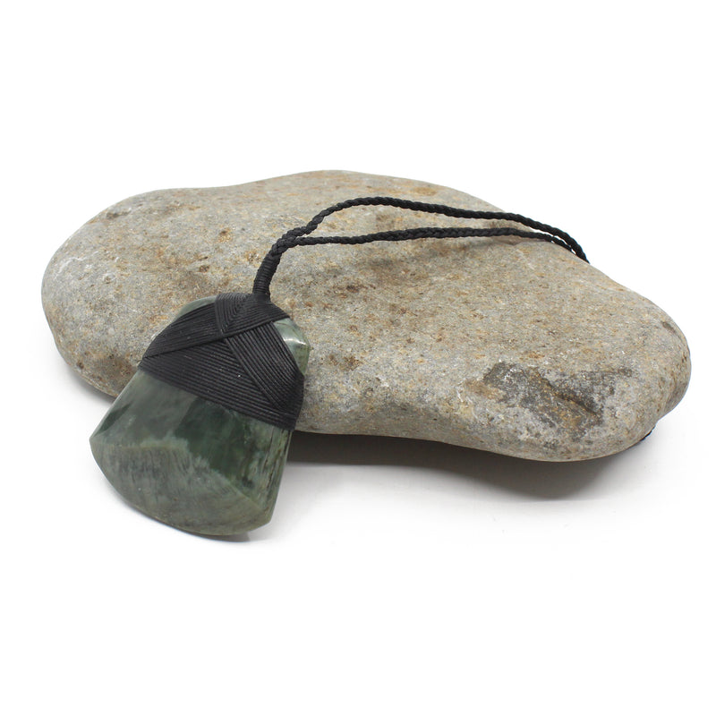 Toki Pounamu Pendant | by Sands Carving Studio