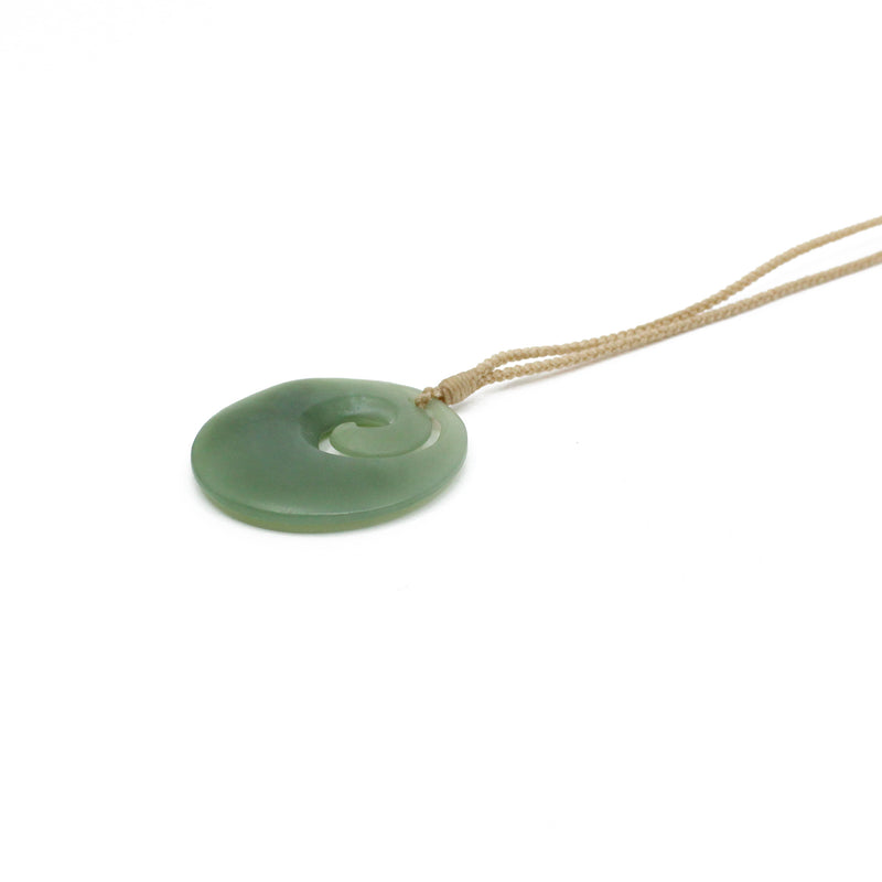 Disc with Koru Pounamu Pendant | by Ric Moor