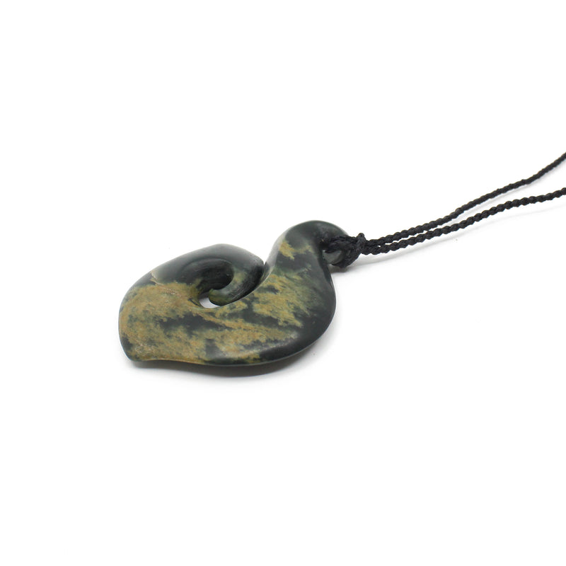 Hei Matau Pounamu Pendant | by Ric Moor
