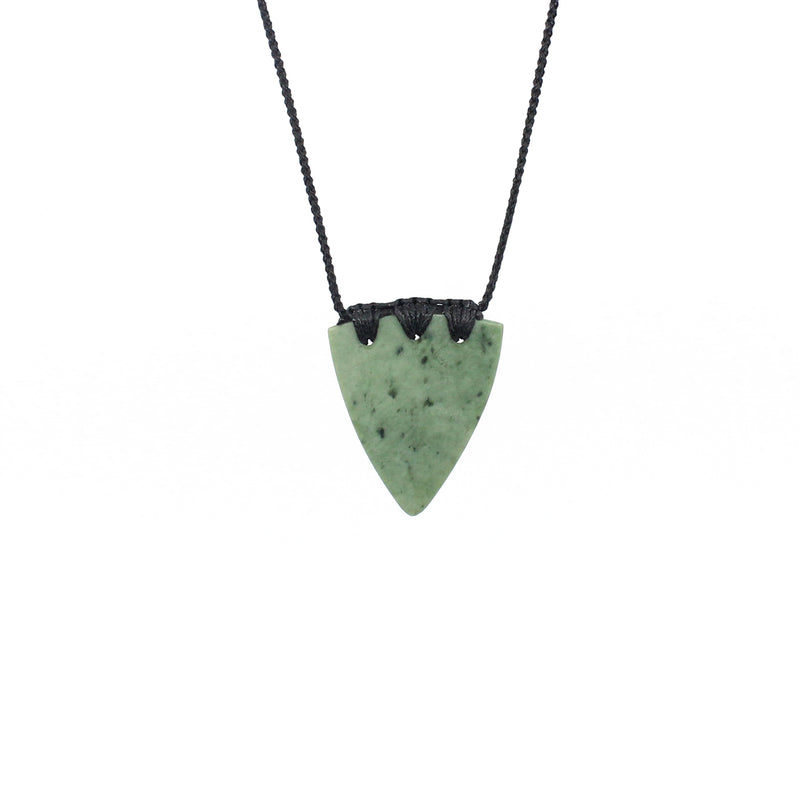 Niho Pounamu Pendant | by Ric Moor