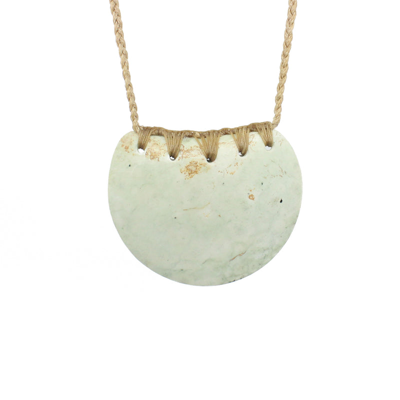 Breastplate Pounamu Pendant | by Sands Carving Studio