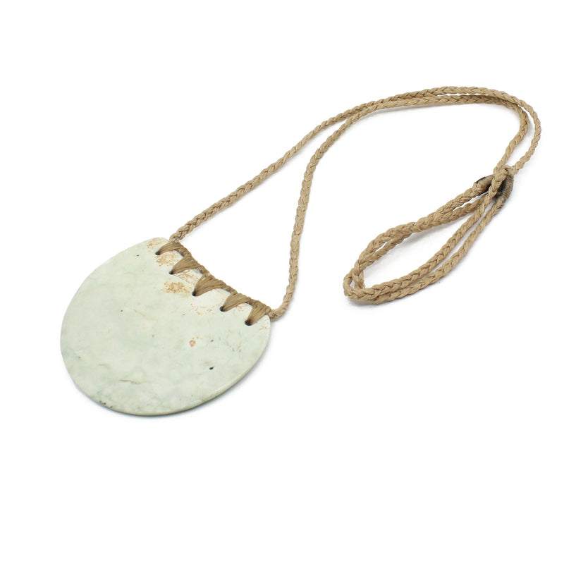 Breastplate Pounamu Pendant | by Sands Carving Studio