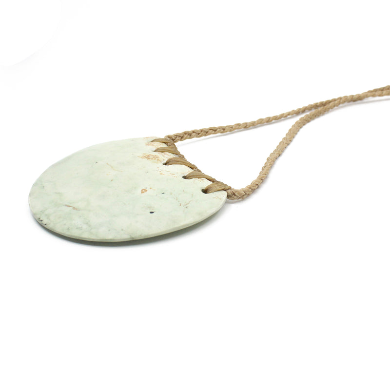 Breastplate Pounamu Pendant | by Sands Carving Studio