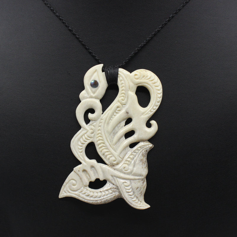 Whalebone Manaia Pendant | by Alex Sands