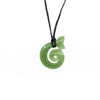 Whale Tail with Koru Pounamu Pendant