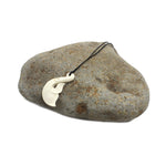 Hei Matau Whale Tail  Beef Bone Pendant | by Peter Mitchell