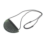 Carved Pounamu Breastplate | by Ric Moor