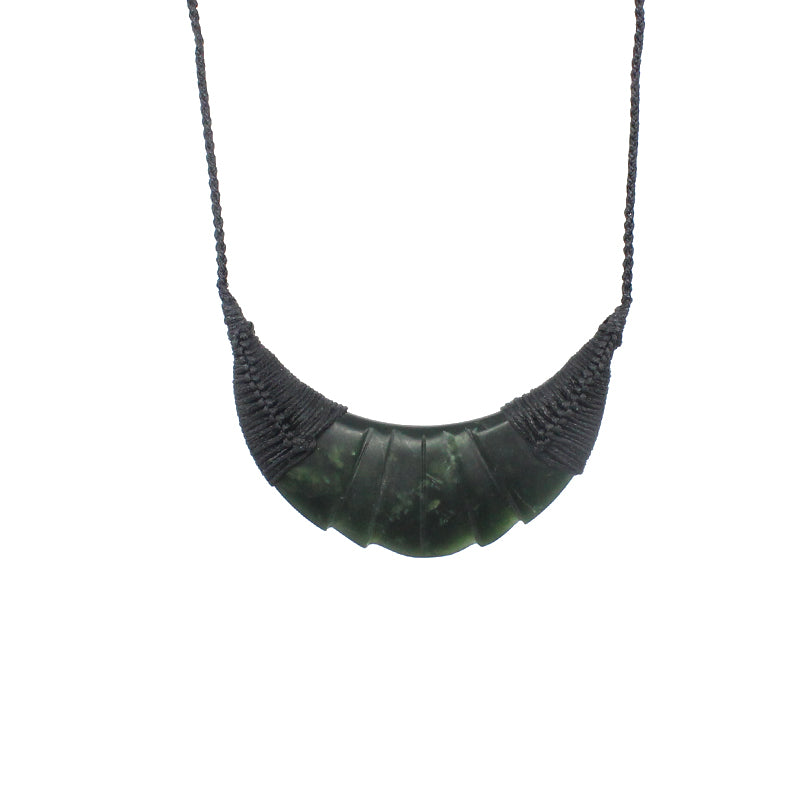 Carved Pounamu Breastplate | by Ric Moor – Auckland Museum Online Store