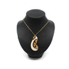 Ara I Te Ora - Path Of Life Beef Bone Two Toned Pendant | by Kerry Thompson