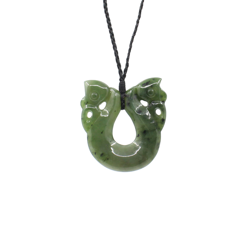 Pekapeka Pounamu Pendant | by Moreton Carvers