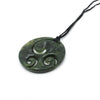 Triple Koru Pounamu Pendant