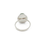 Tapered Cylinder Pounamu Ring  | by Ana Krakosky