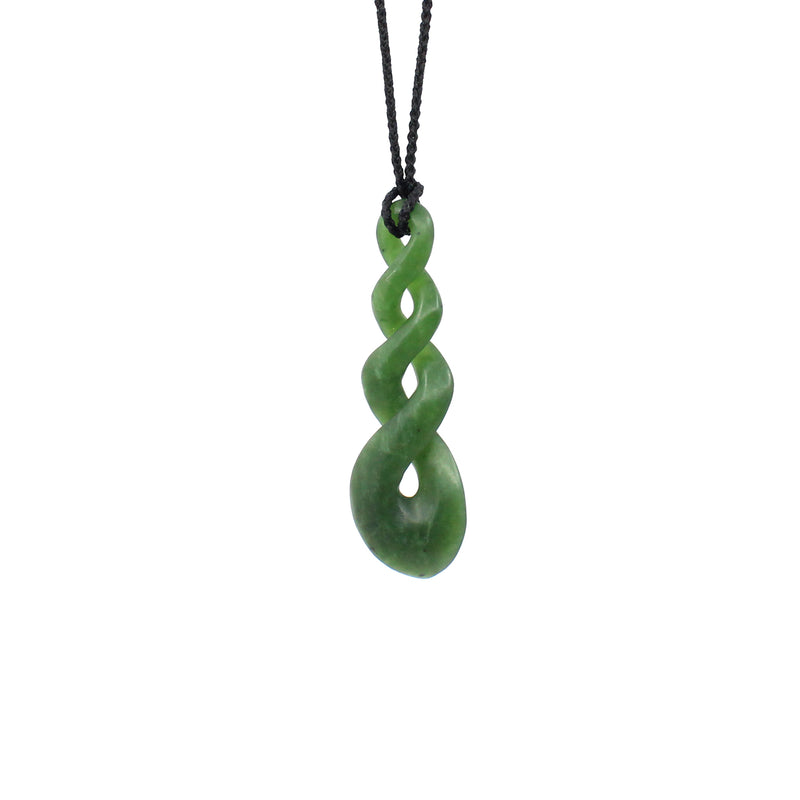 Triple Twist Pounamu Pendant | by Ric Moor