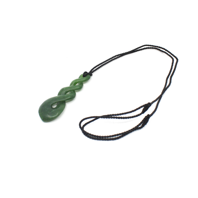 Triple Twist Pounamu Pendant | by Ric Moor
