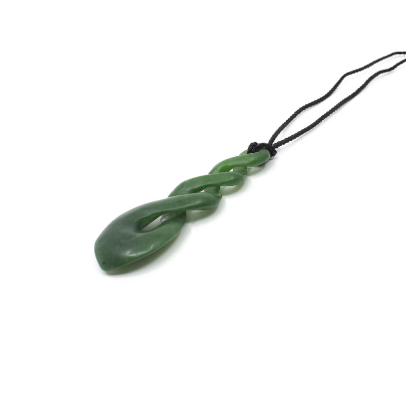 Triple Twist Pounamu Pendant | by Ric Moor
