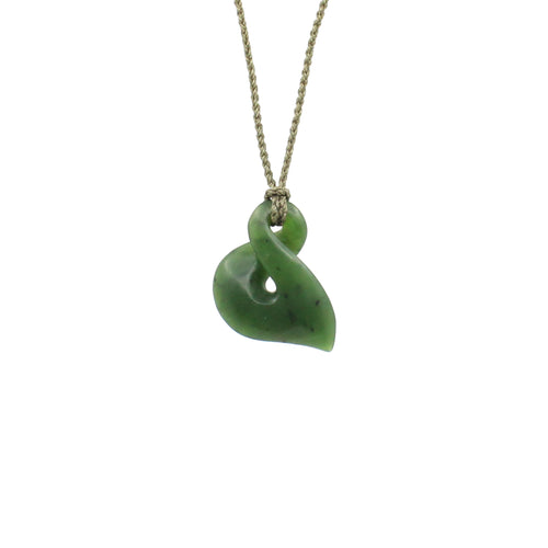 Twist Pounamu Pendant - Small | by Ric Moor