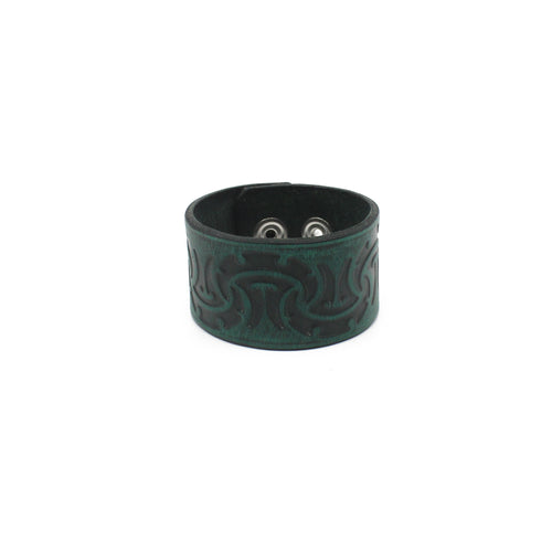 38mm Leather Wristband- Size S/M | by Darin Gordine