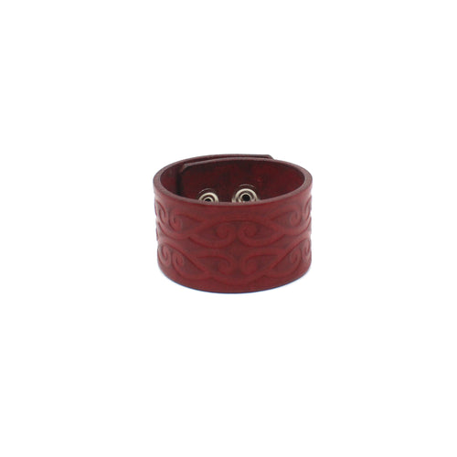 38mm Leather Wristband- Size M/L | by Darin Gordine