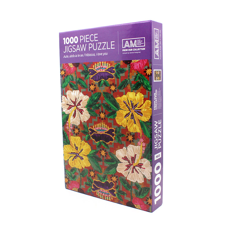FROM OUR COLLECTION: Aute, alofa ia te oe / Hibiscus, I love you - 1000 Piece Jigsaw Puzzle