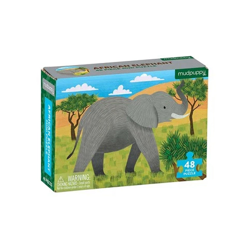 African Elephant Mini Puzzle